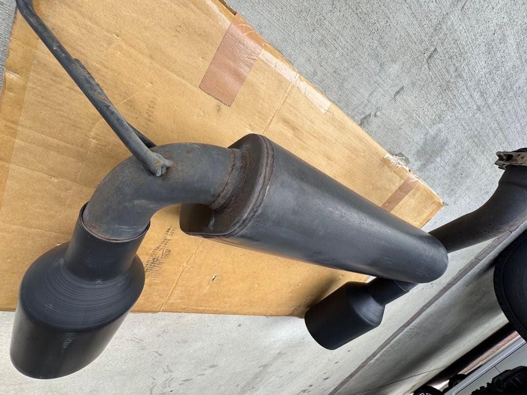 jeep jkラングラー マフラー