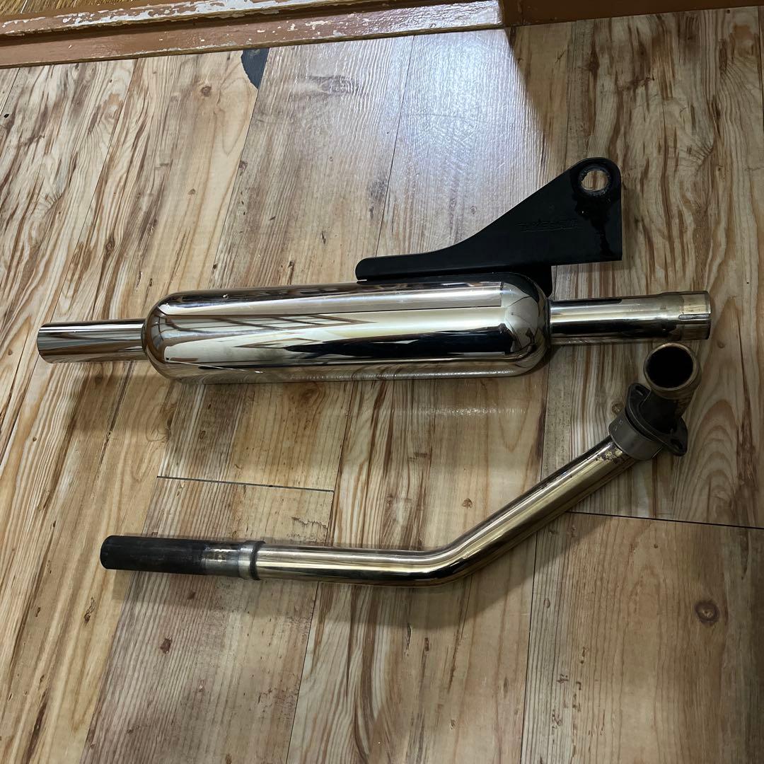 クロスカブ 50 タケガワマフラー　p shooter キャプトンマフラー