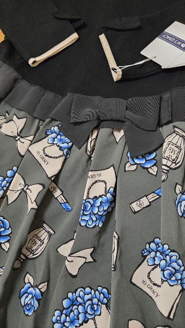 新品タグ付き　エムズグレイシー　ワンピース　42