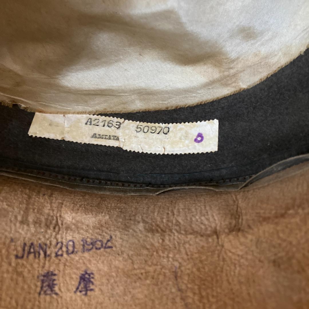 レア 美品　ボルサリーノ　トリオンフォ　XX　ハット　帽子　カーキ　60s