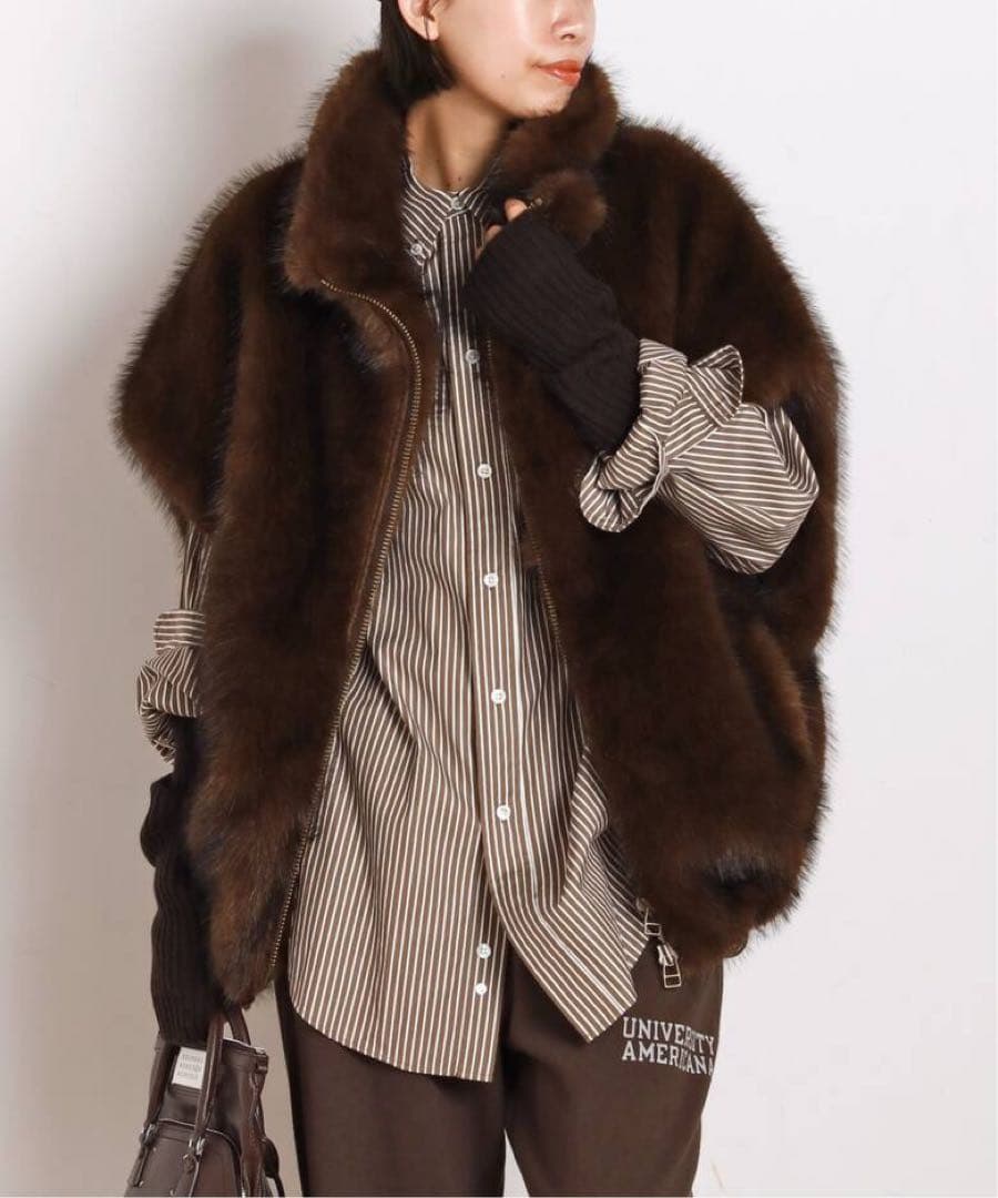 新品・未使用AP STUDIO シャギーベスト