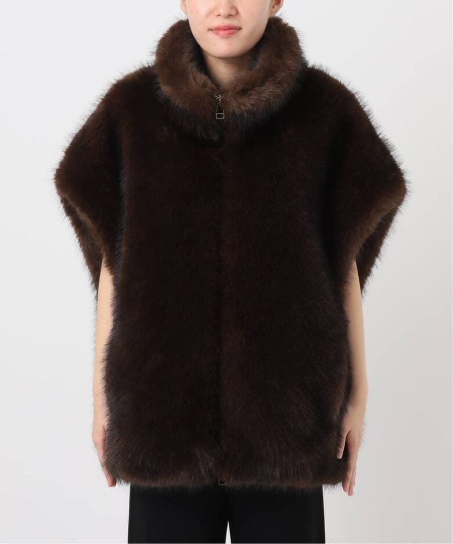 新品・未使用AP STUDIO シャギーベスト