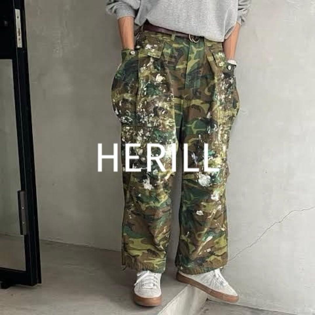 HERILL ヘリル　Duck Splash ERDL Cargo Pants