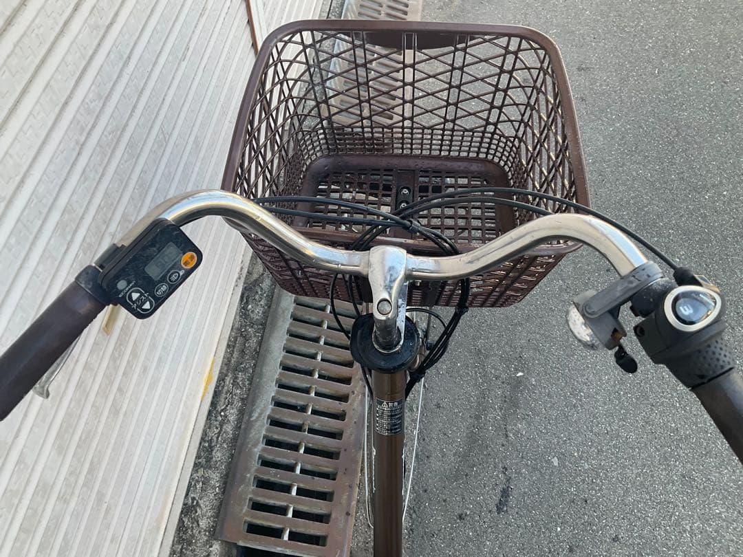 パナソニック最新機種電動アシスト自転車viviDX26インチブラウンボディー