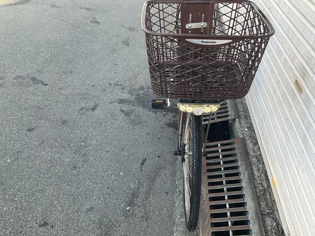 パナソニック最新機種電動アシスト自転車viviDX26インチブラウンボディー