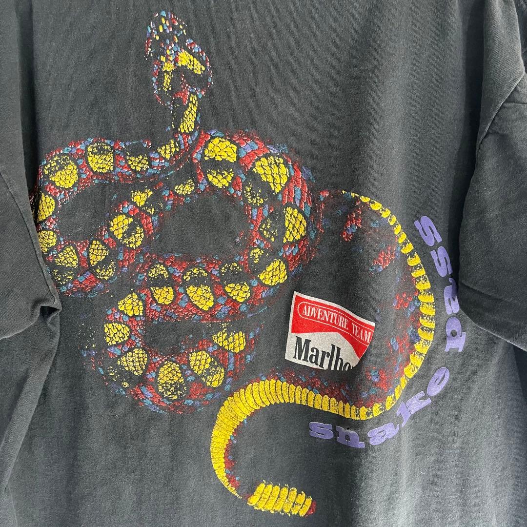 Marlboro マルボロ スネーク パス snake pass Tシャツ L