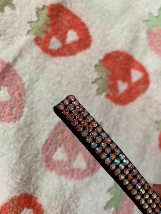 acca ヘアバレッタ　ピンク　25周年　オーロラ