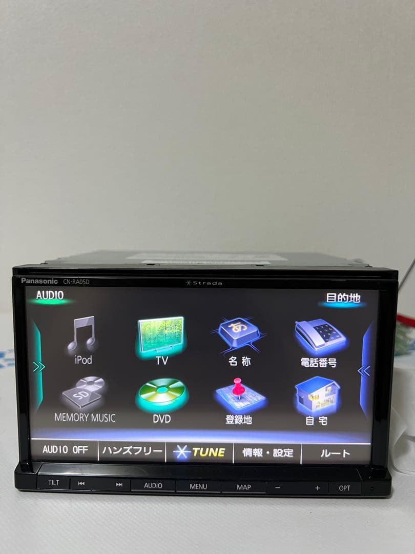動作良好⭐️CN-RA05D Panasonic パナソニック　地図2018