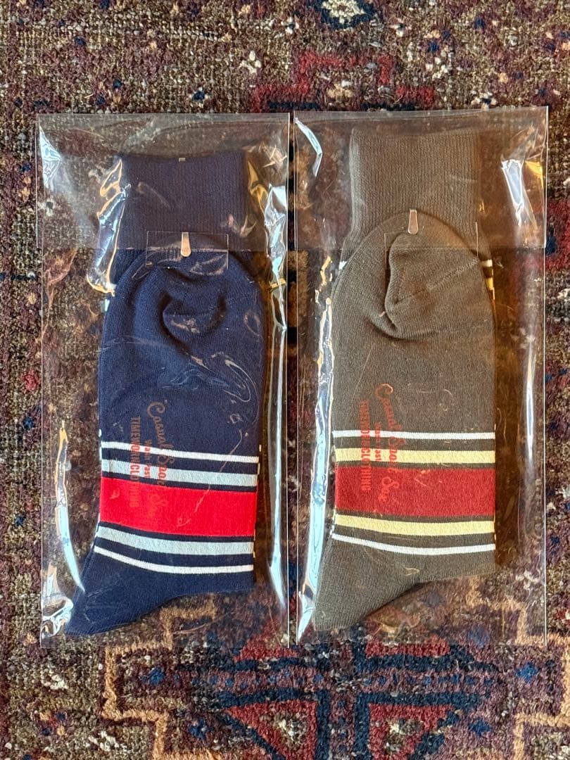 At Last ボーダーソックス