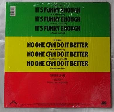 洋楽 THE D.O.C./IT'S FUNKY ENOUGH (US 12\")