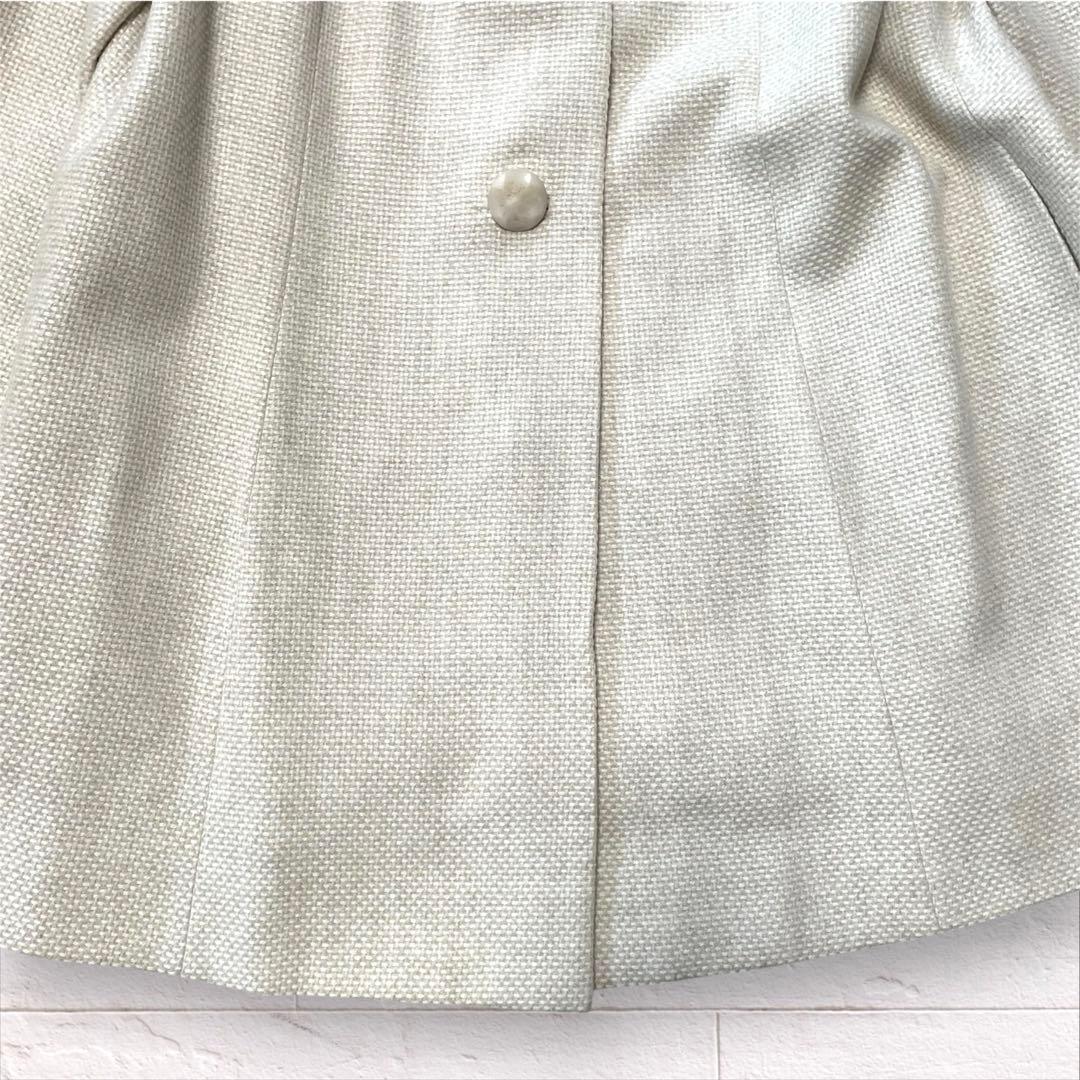 レリアン　ロロピアーナカシミ100%高級コート　大きいサイズ１3号