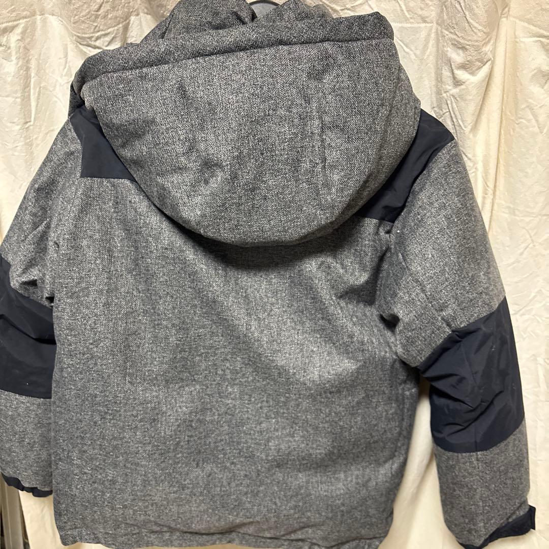 THE NORTH FACE ダウンジャケット 140サイズ グレー/ブラック