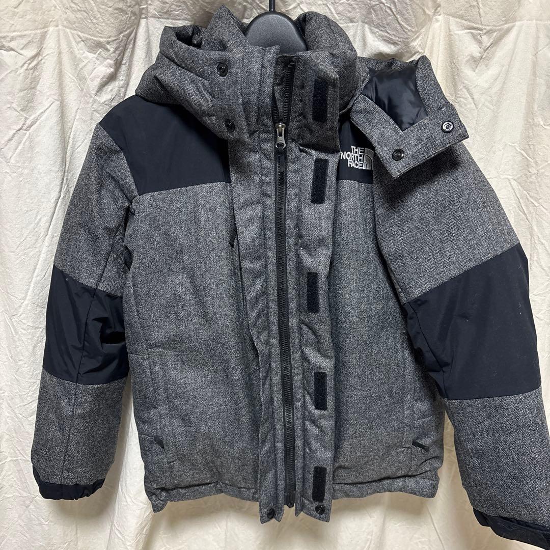 THE NORTH FACE ダウンジャケット 140サイズ グレー/ブラック