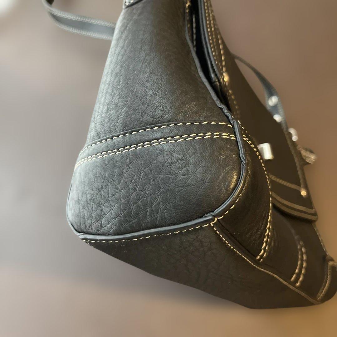 【新品】COACHコーチ ショルダーバッグ レザー 黒 ブラック F13957