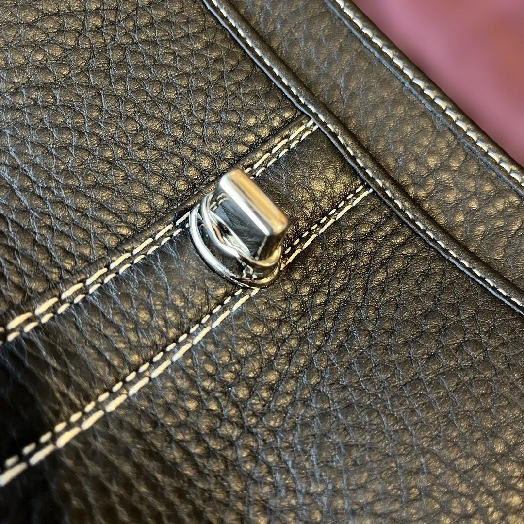 【新品】COACHコーチ ショルダーバッグ レザー 黒 ブラック F13957