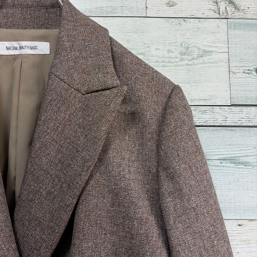 24年モデル　ナチュラルビューティーベーシック　ダブルブレストボクシージャケット