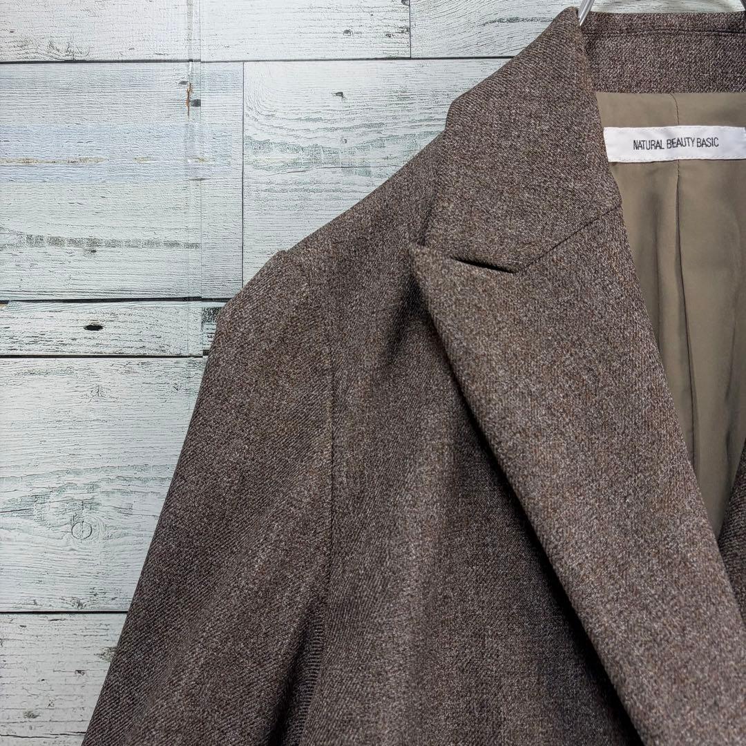 24年モデル　ナチュラルビューティーベーシック　ダブルブレストボクシージャケット