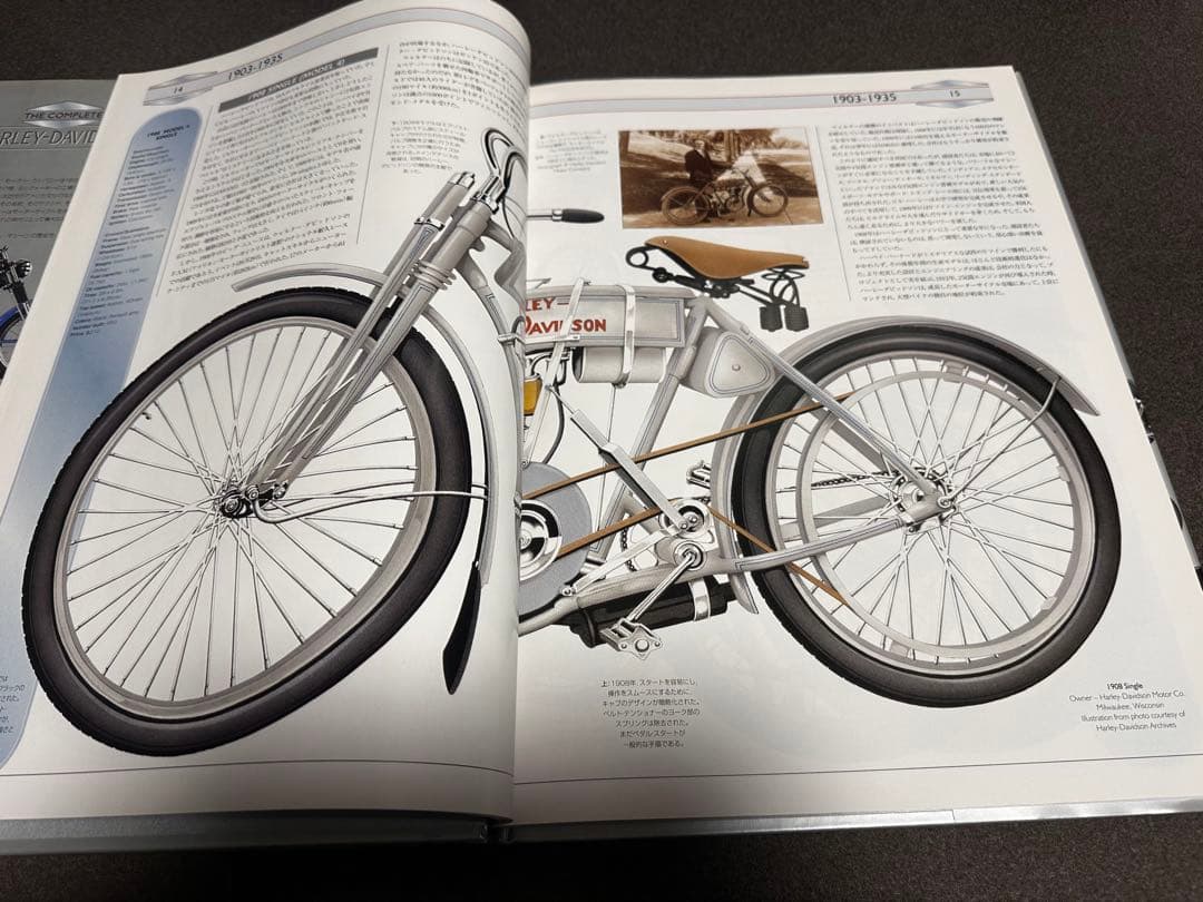THE COMPLETE HARLEY-DAVIDSON ハーレー大図鑑　旧車