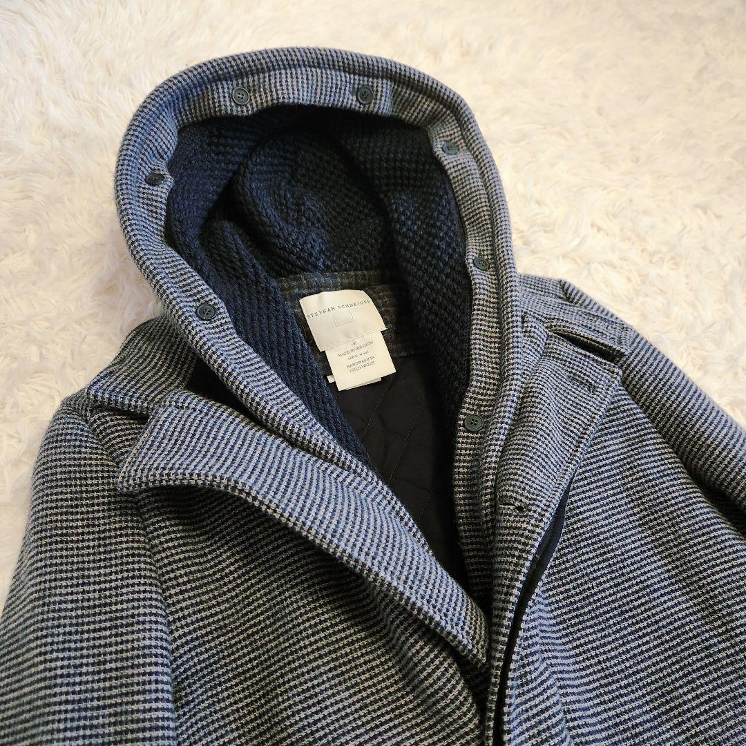 STEPHAN SCHNEIDER ベルギー製 3WAY 厚手 フーデッドコート