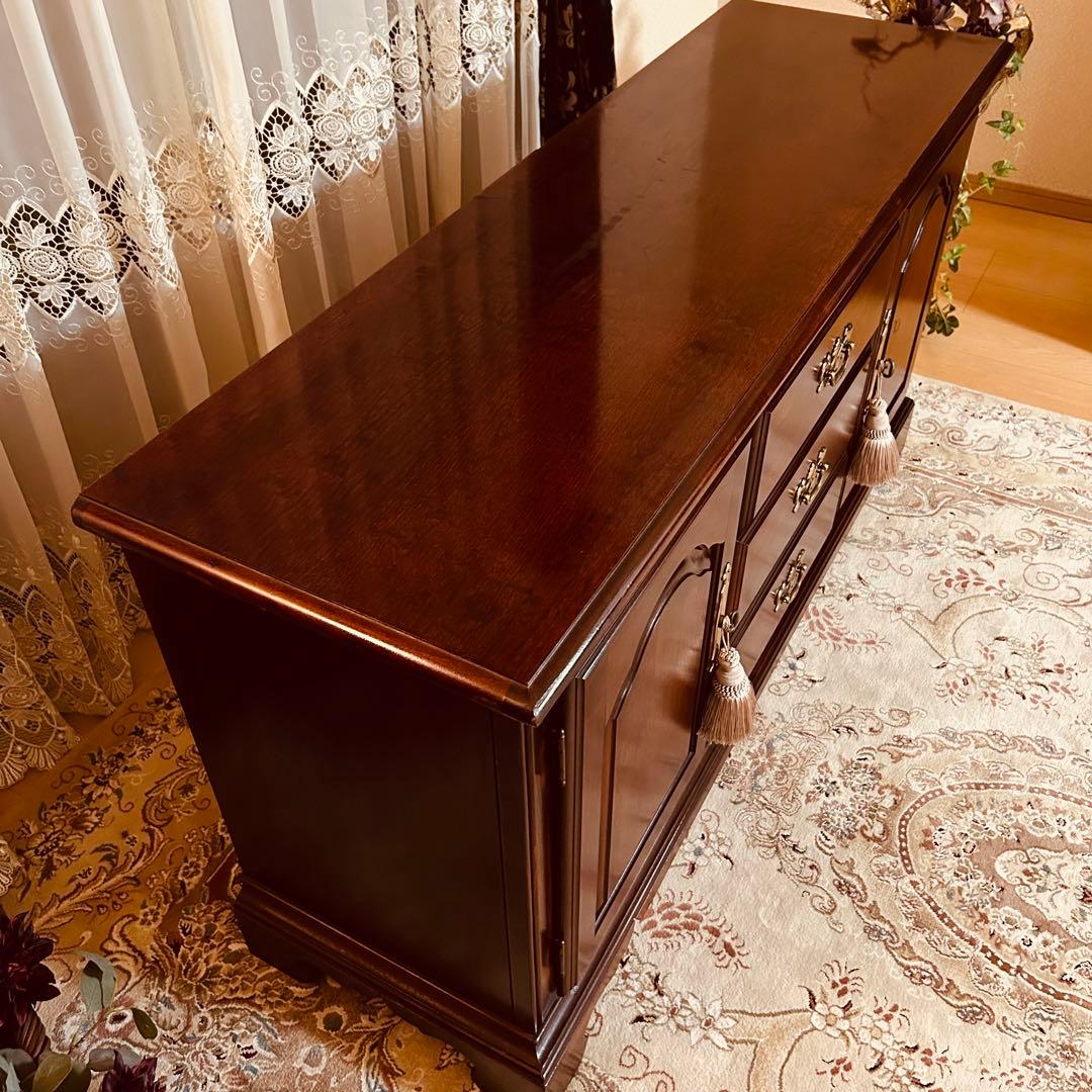 US製　アンティーク　キャビネット　チェスト　アメリカ製　輸入家具　サイドボード