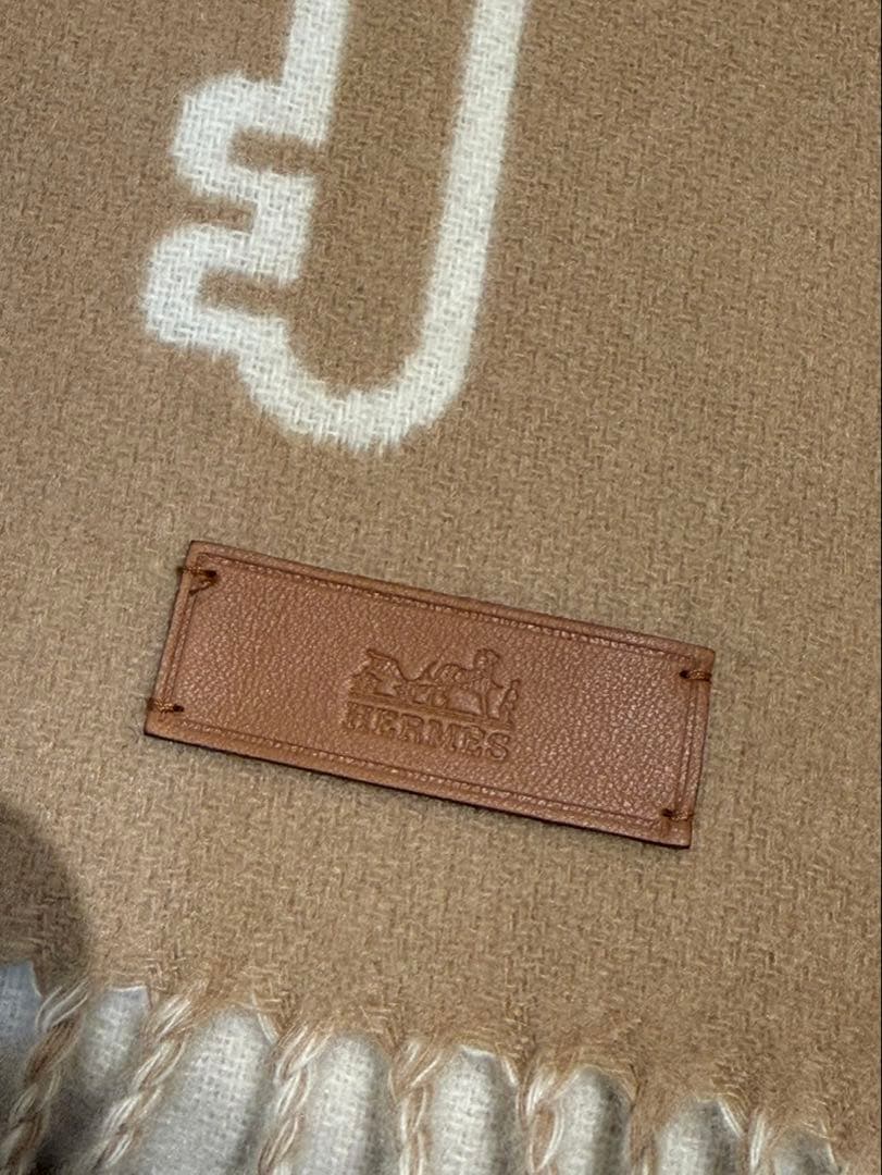 ⭐️新品未使用品⭐️HERMÈS カシミヤ マフラー 鍵デザイン