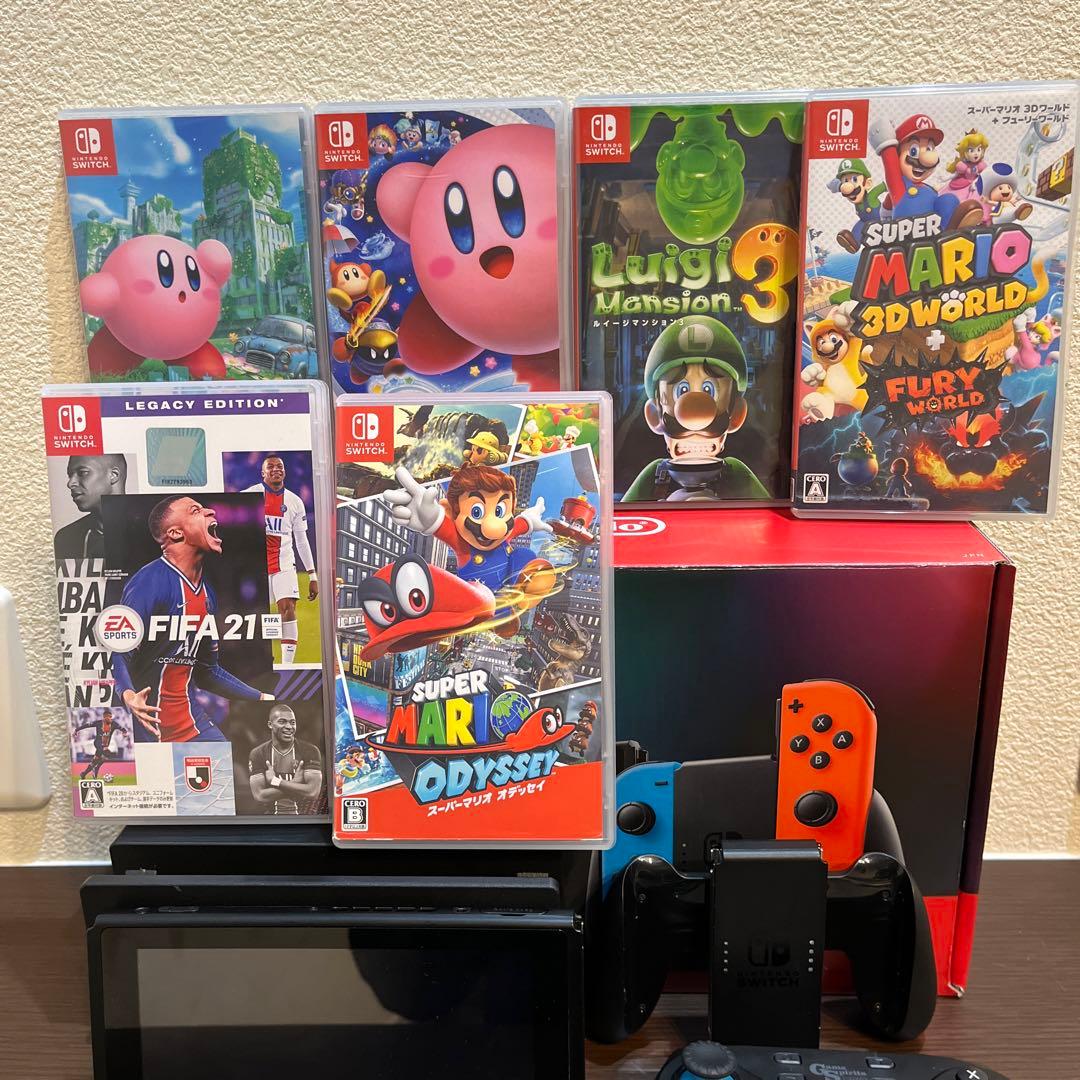 Nintendo Switch 2021年製セット　Joy-Con無し美品