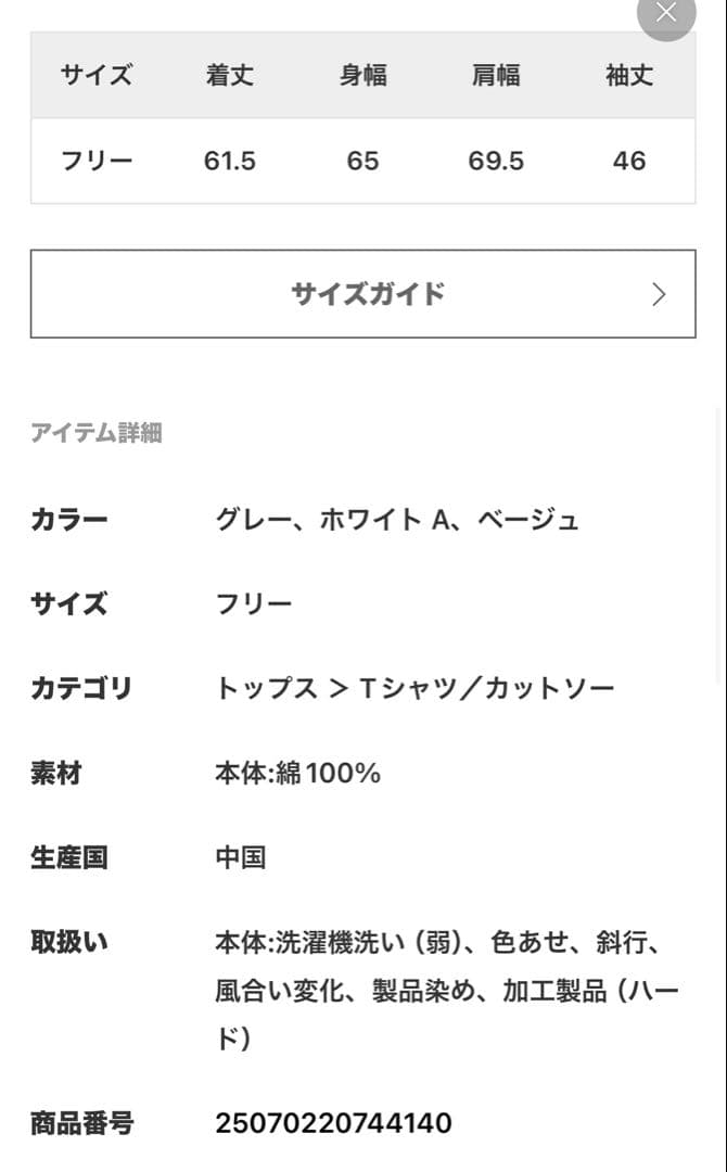 ウェットオゾン加工Tee フレームワーク