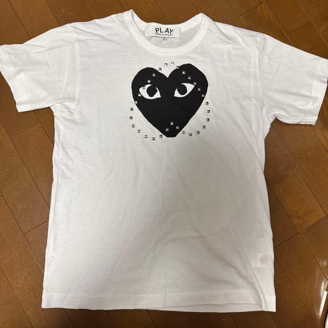 PLAY COMME des GARÇONS スタッズTシャツ M