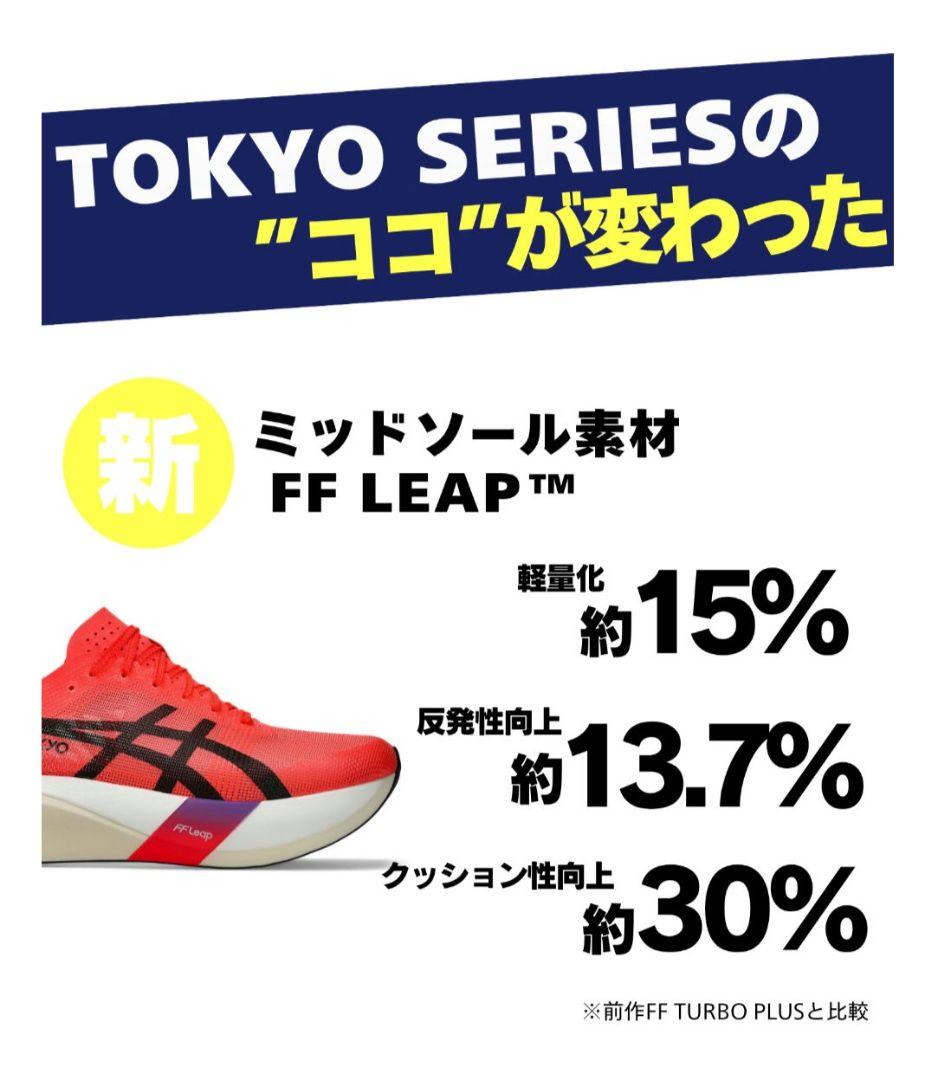 スパイク・シューズ ASICS SPEED EDGE TOKYO 28.0cm