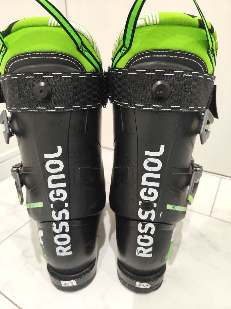 【最終価格！】ROSSIGNOL スキーブーツ Speed80 黒/緑　良品☆