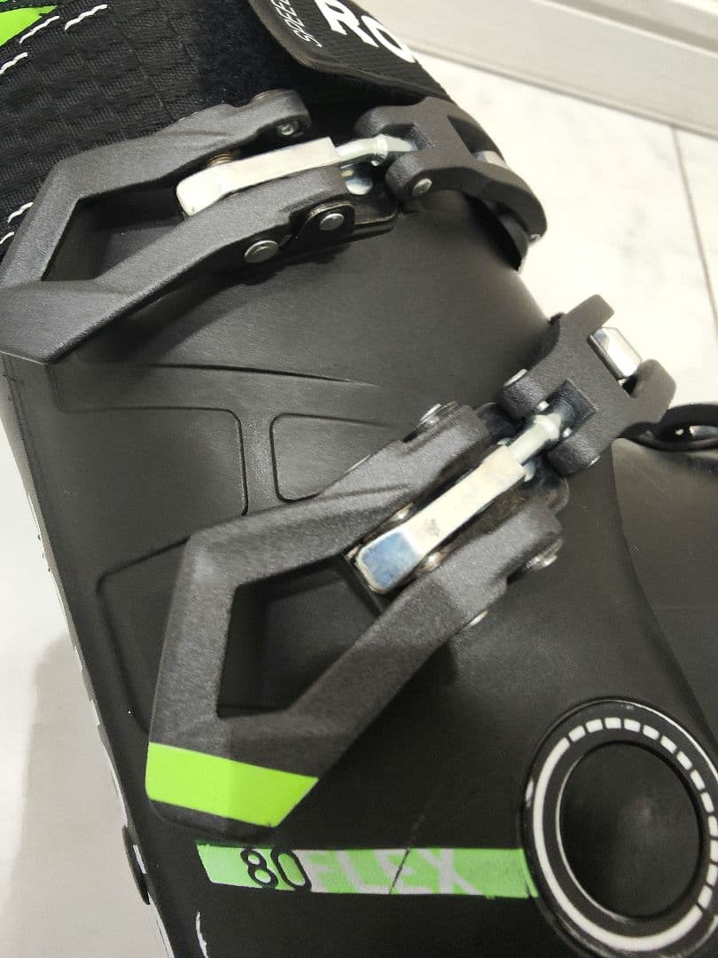 【最終価格！】ROSSIGNOL スキーブーツ Speed80 黒/緑　良品☆