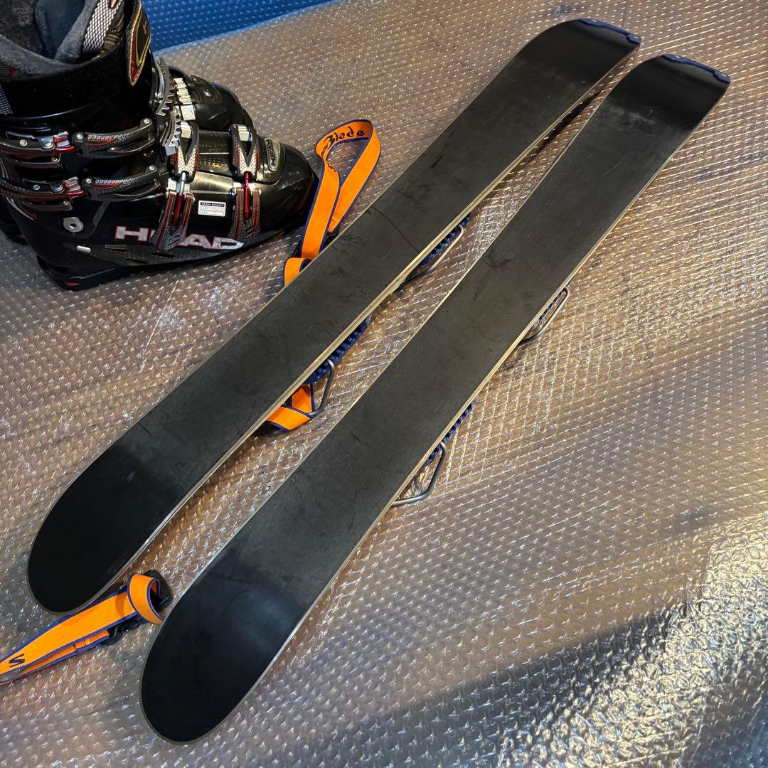 メンズ　ショートスキー　ファンスキーセット　head 26-26.5cmサロモン