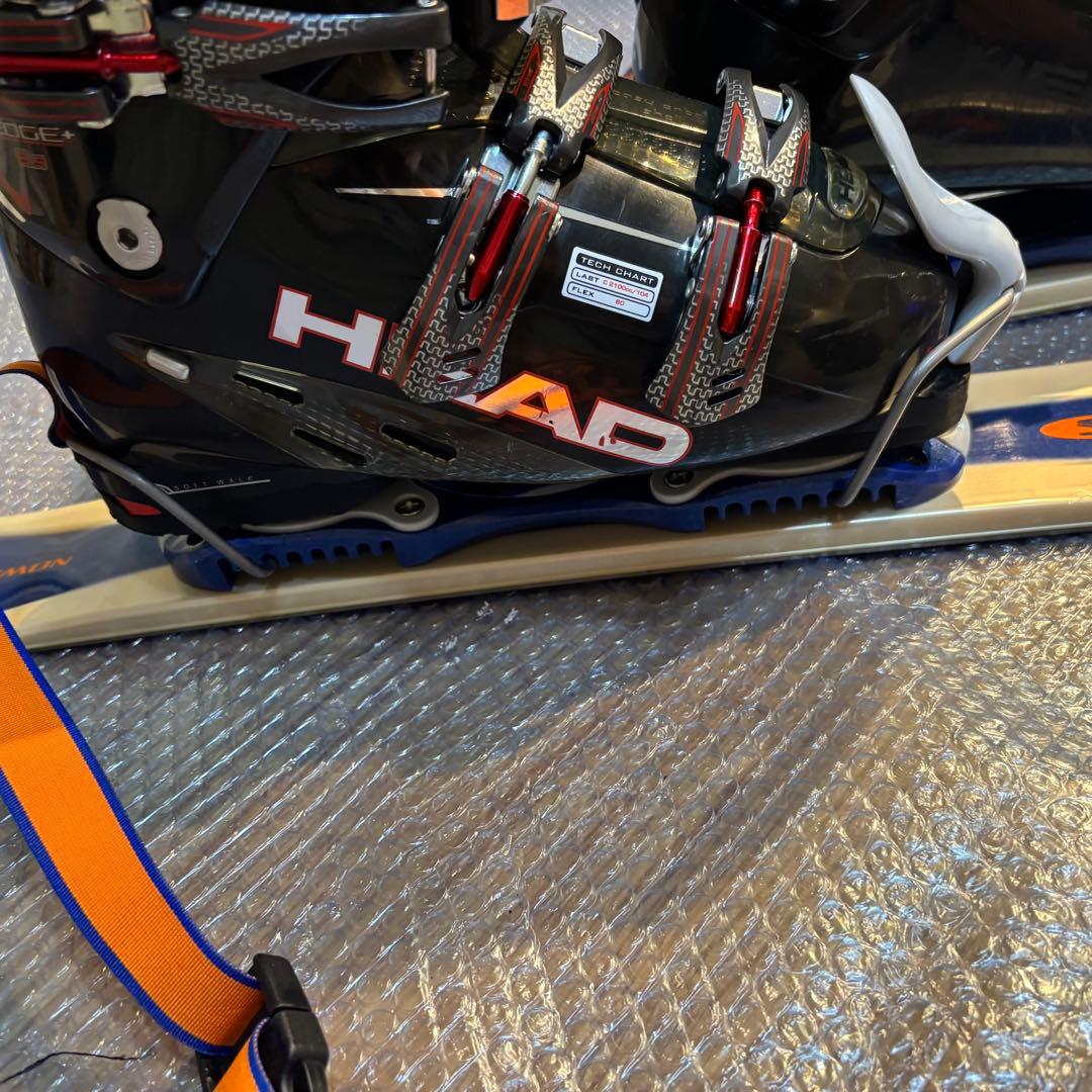 メンズ　ショートスキー　ファンスキーセット　head 26-26.5cmサロモン