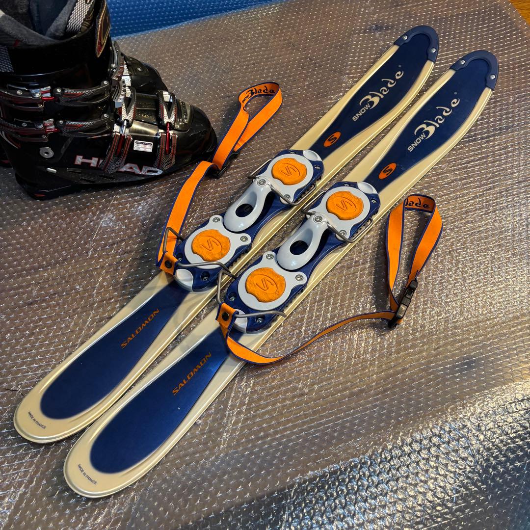 メンズ　ショートスキー　ファンスキーセット　head 26-26.5cmサロモン