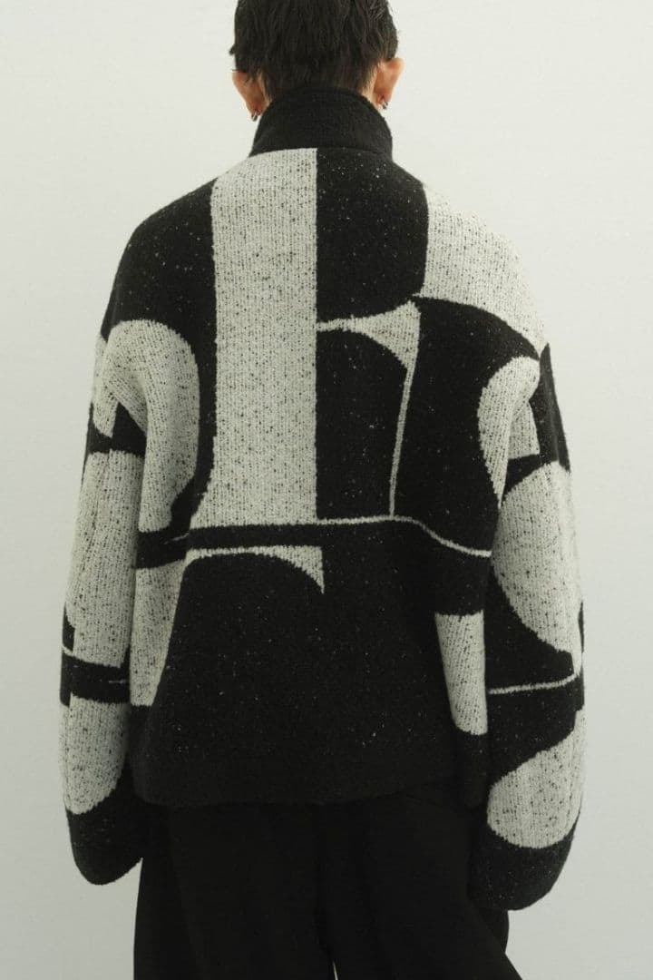 ❀ クヌース マーフ【F】 アクセントパターン ニットジャケット ❀