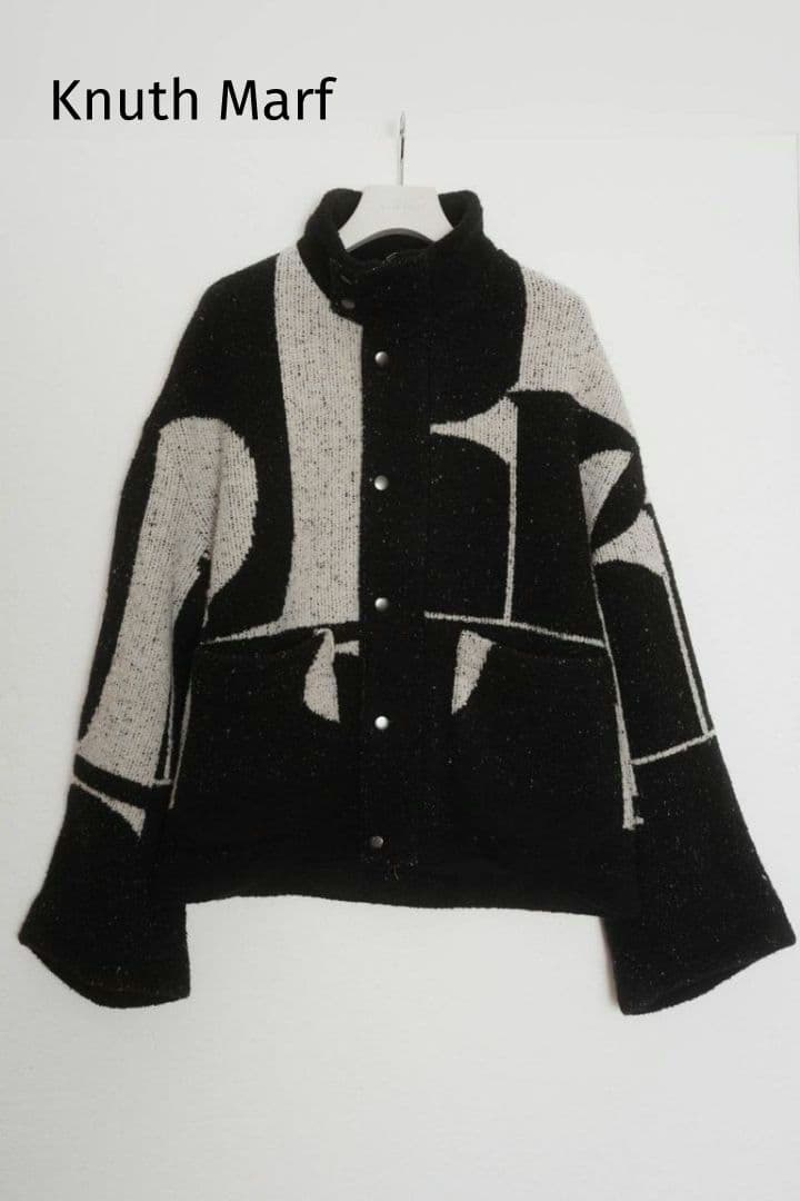 ❀ クヌース マーフ【F】 アクセントパターン ニットジャケット ❀
