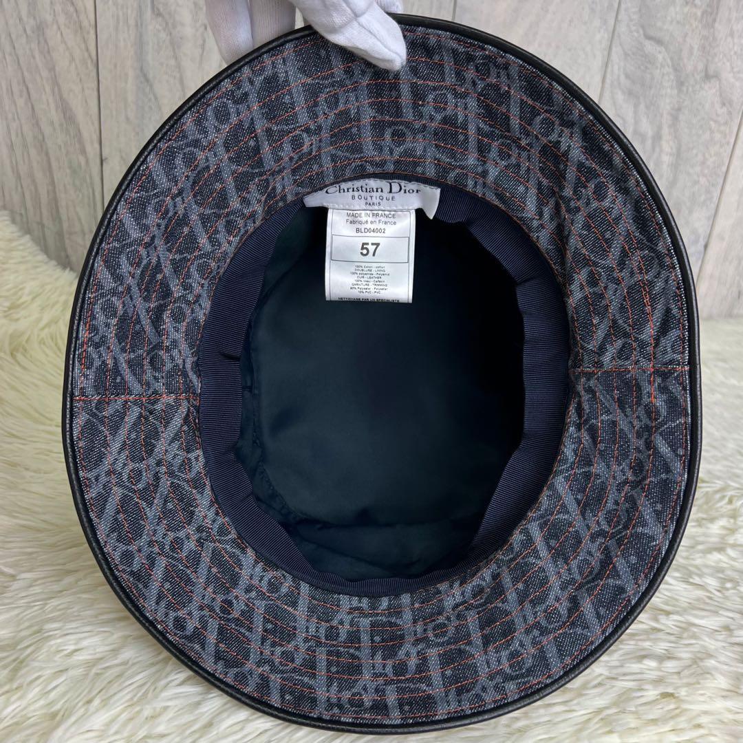希少♡フライトライン♡極美品♡クリスチャンディオール トロッター バケットハット