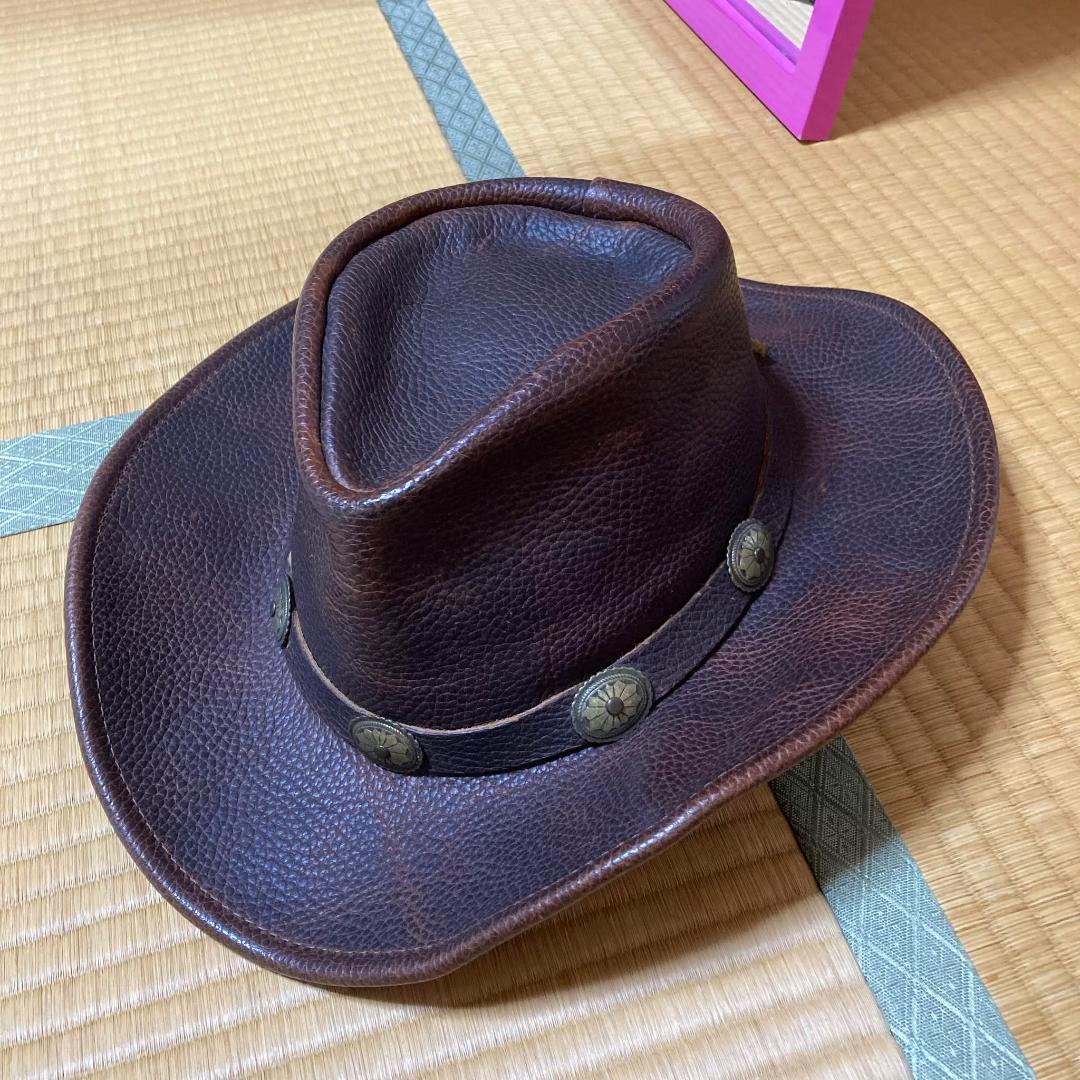 レザーハット（西部劇風）
