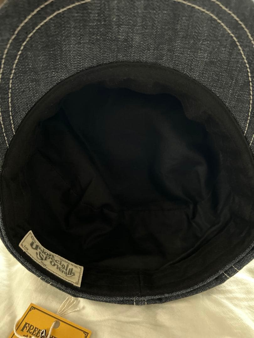 新品未使用　FREEWHEELERS デニム　ジャムバスター　キャスケット