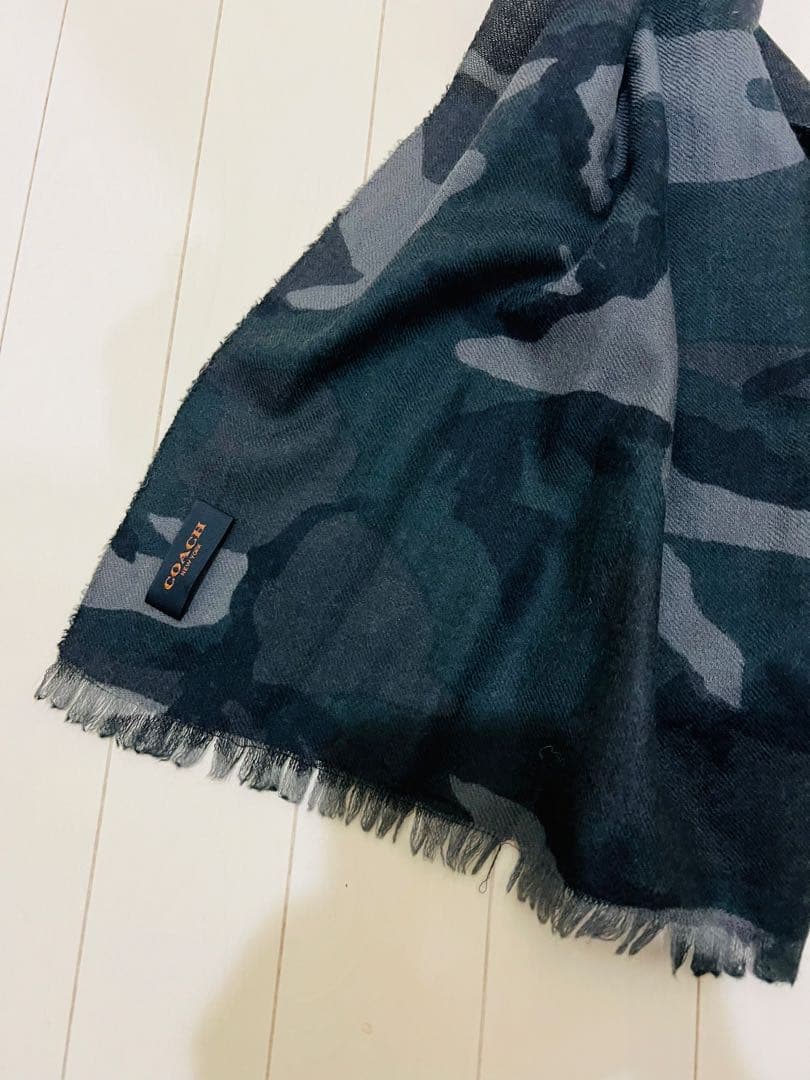 COACH 迷彩柄 ストール