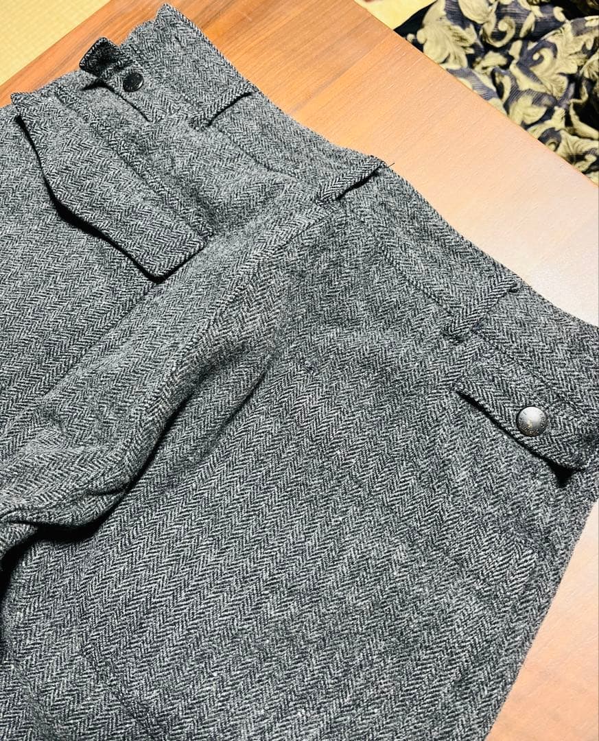 ENGINEERED GARMENTS　ウールヘリンボーンベイカーパンツ