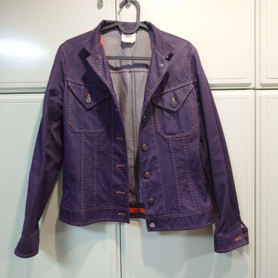 エルメスHERMES　デニムジャケット　サイズ38