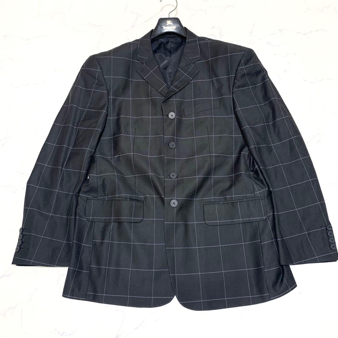 【美品】ジョルジオアルマーニ　ウィンドウペンチェック柄　セットアップ　スーツ