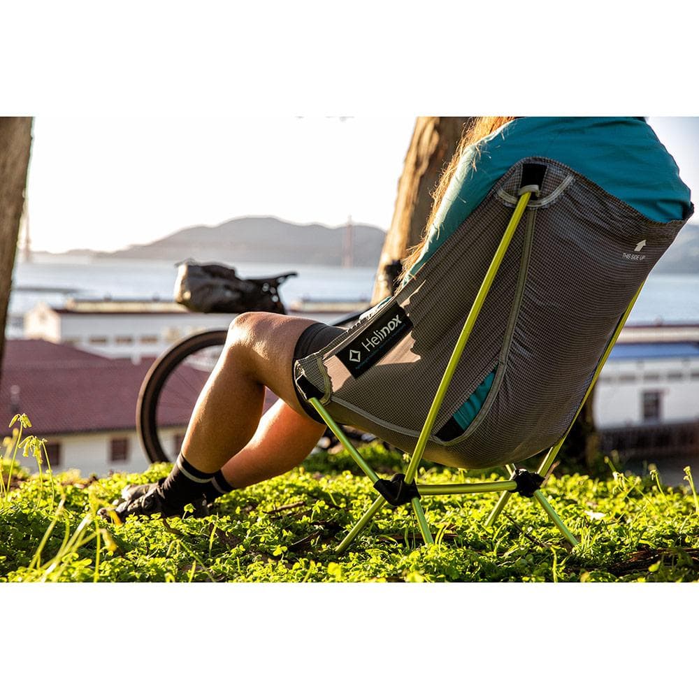 【新品】 Helinox チェアゼロ GY 国内正規品 純正カップホルダー付き