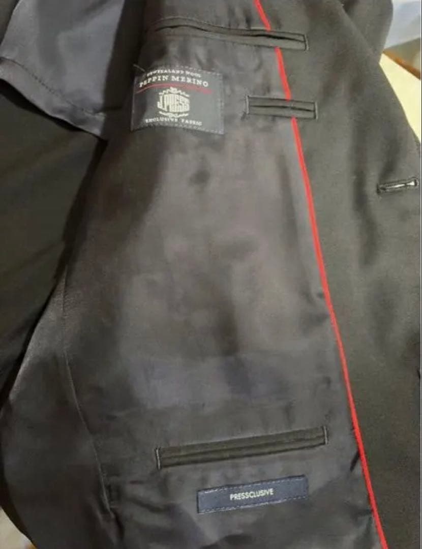 J.press ネイビー シングル　三つボタン　スーツ