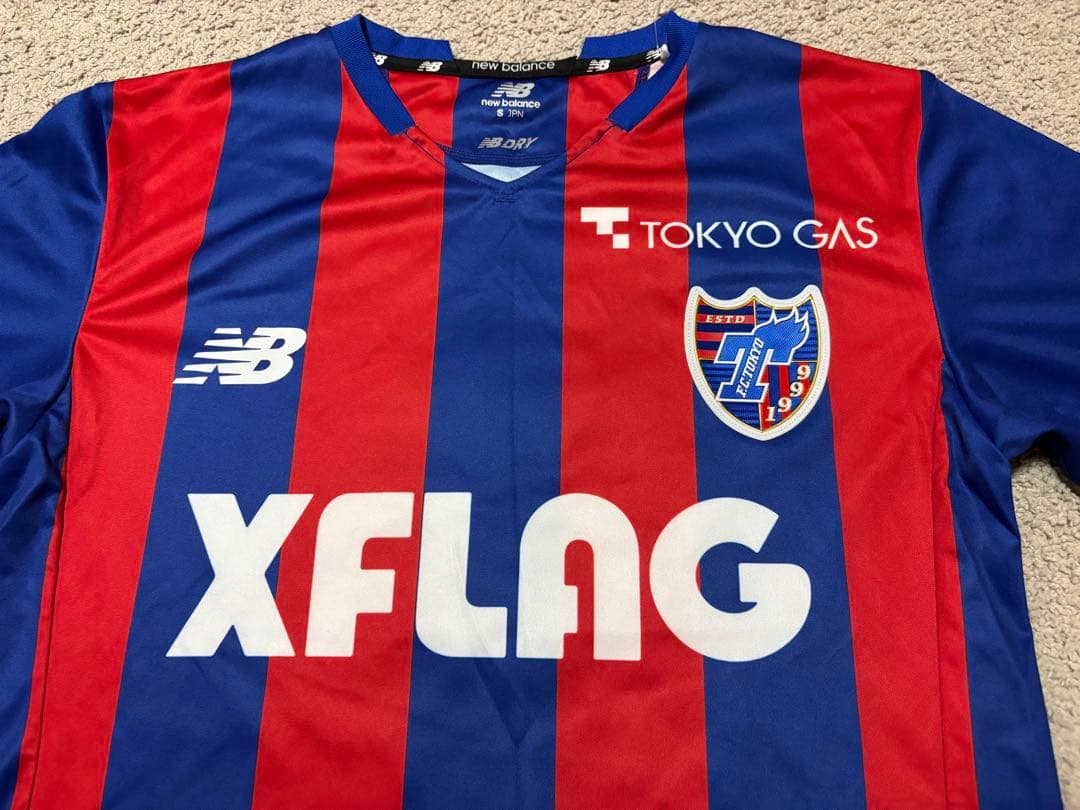 サッカー　FC東京 森重真人選手　ニューバランス　ユニフォーム