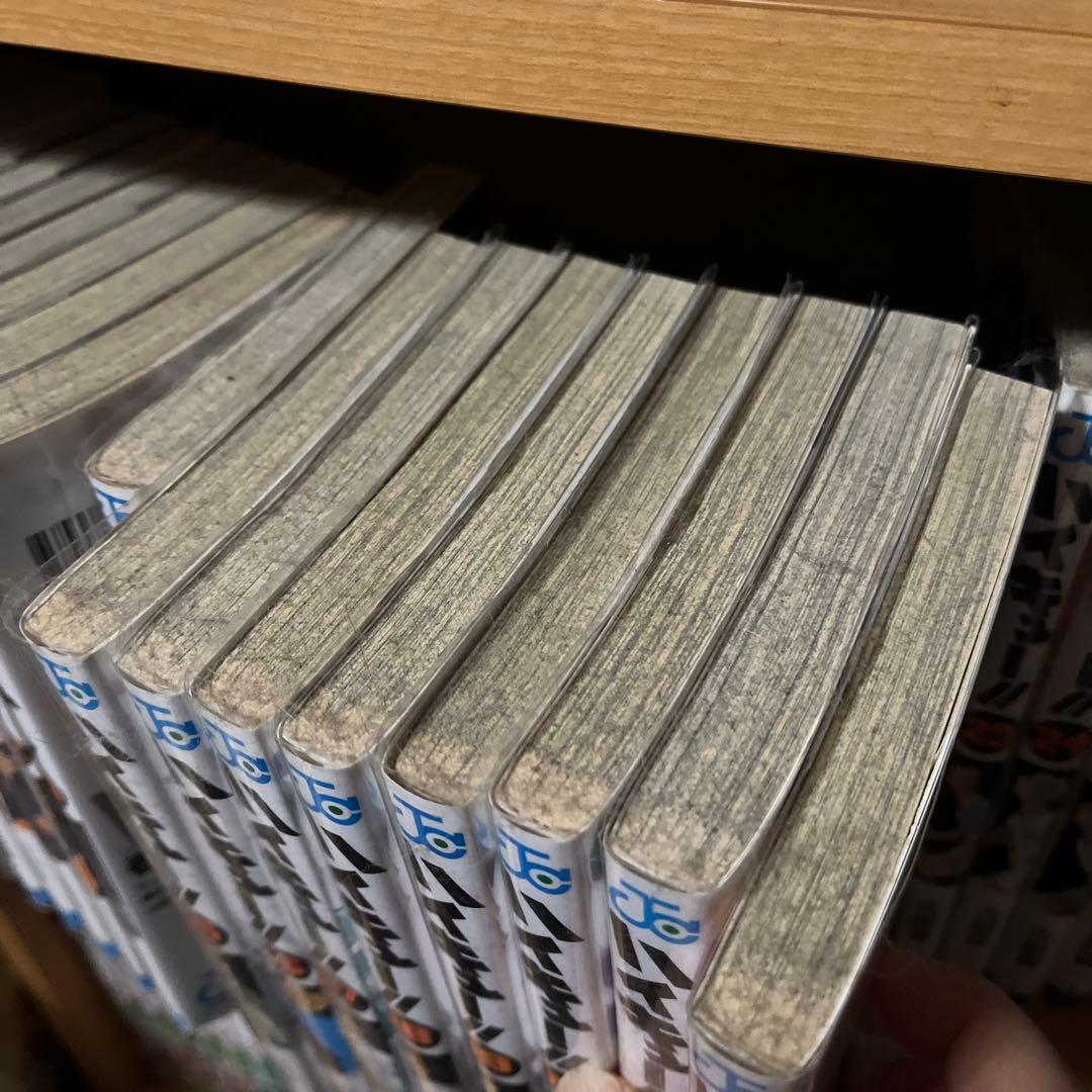 ハイキュー!! 全35巻セット（ガイドブックなど3冊おまけ）33.5巻つき！