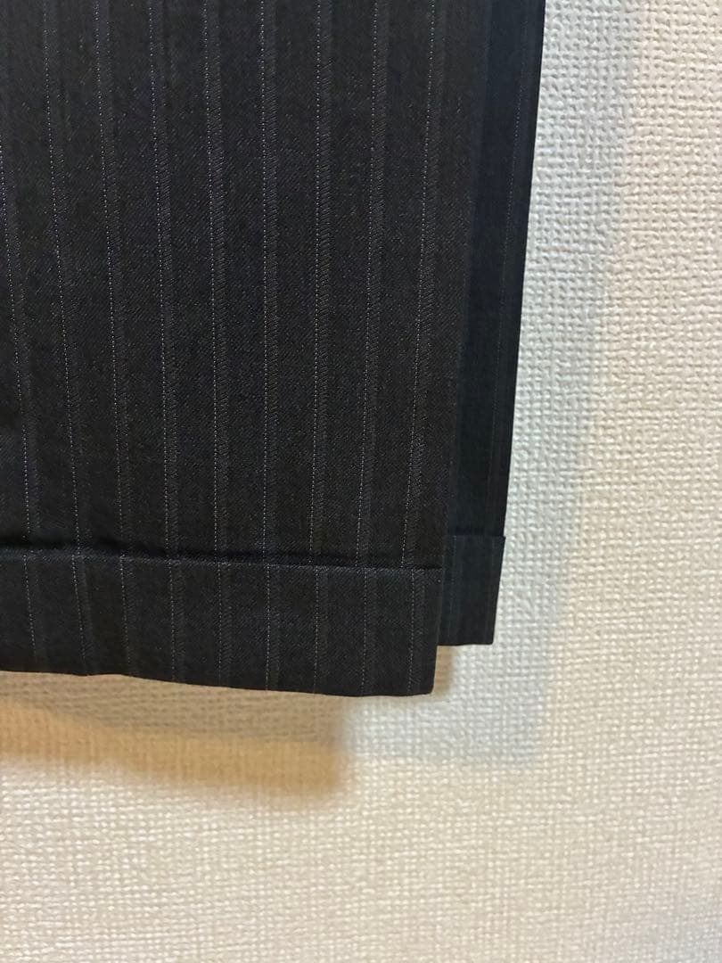 【希少】00‘ブルックスブラザーズ　REGENT3Pストライプスーツ　グレー