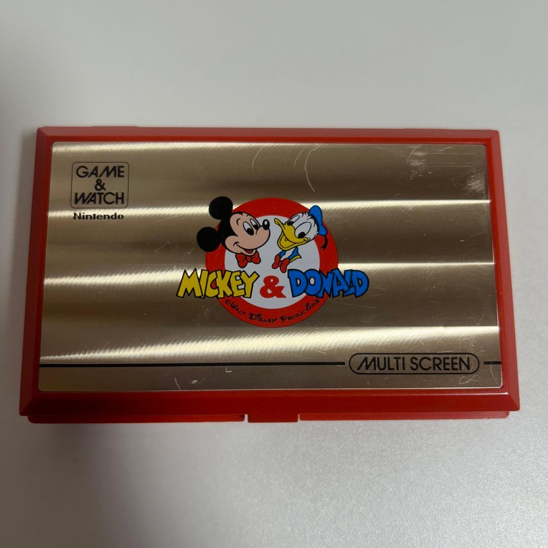Nintendo　ゲームウォッチ　ミッキ&ドナルド