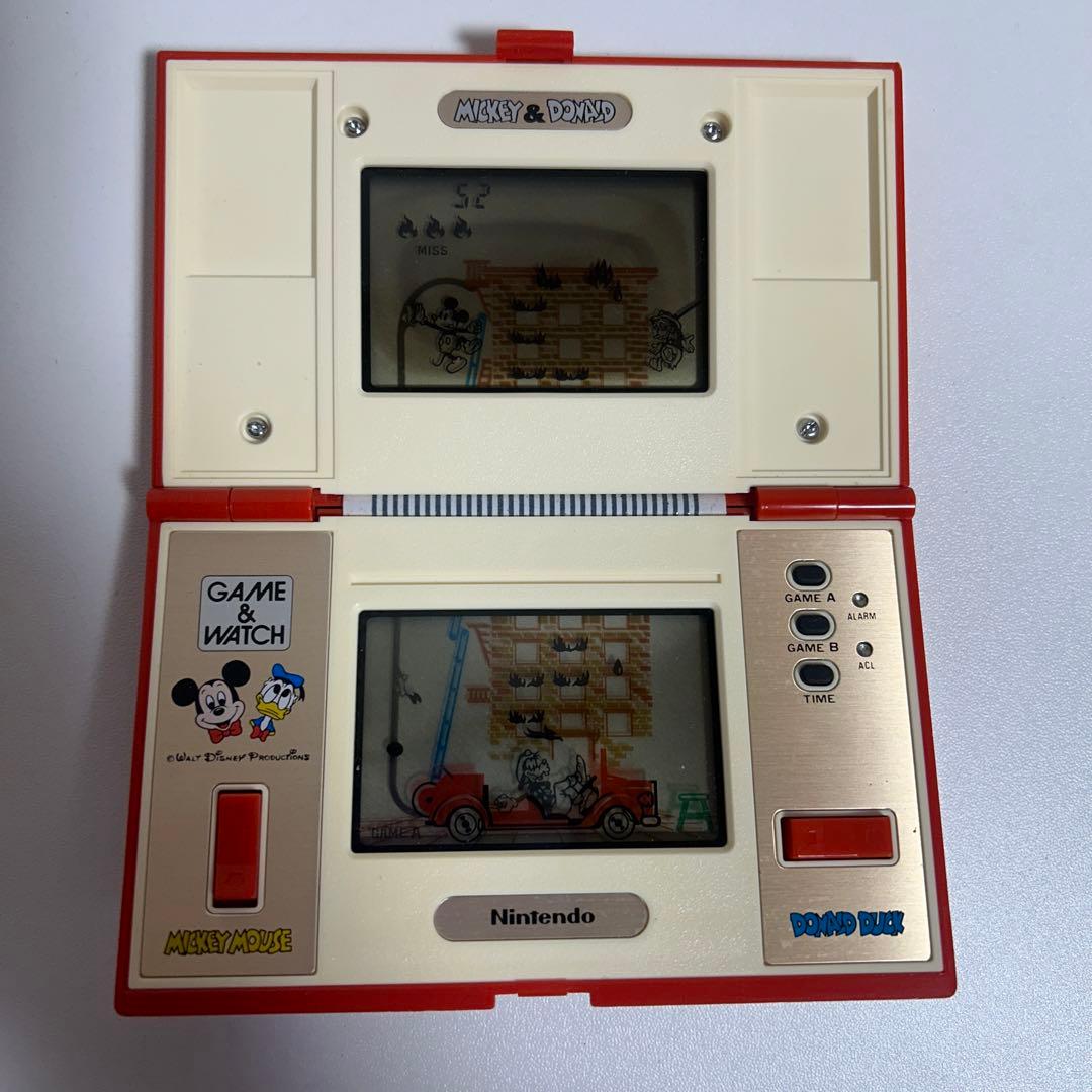 Nintendo　ゲームウォッチ　ミッキ&ドナルド